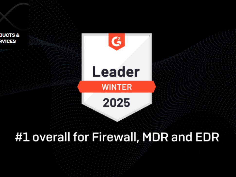 Ranked #1 overall for Firewall, MDR, and EDR